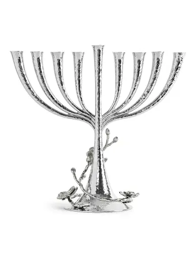 Michael Aram White Orchid Menorah | Thumbnail 2 Michael Aram White Orchid Menorah | Thumbnail 2