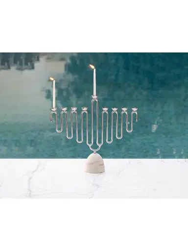 Anna New York Judaica Menorah | Thumbnail 2