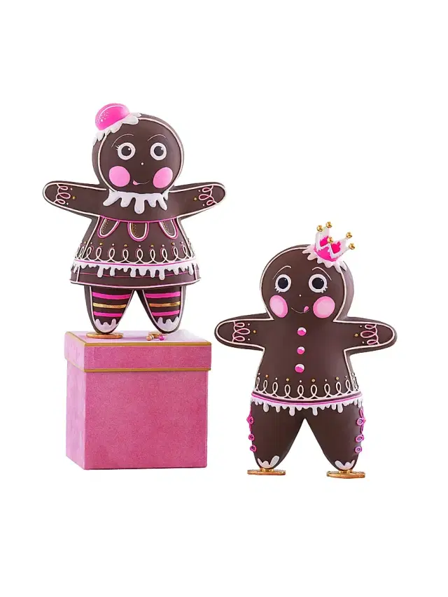 Glitterville Patisserie The Gingers Dippsy & Dough Figures