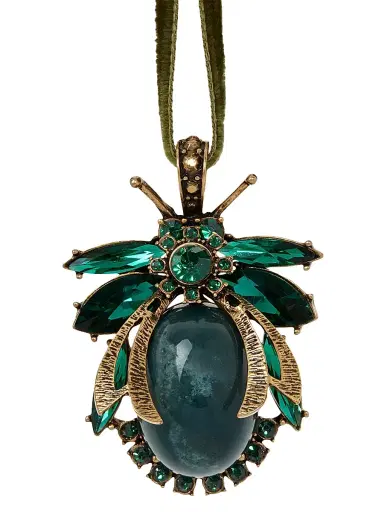 Joanna Buchanan Vintage Bug Emerald Ornament - Green | Thumbnail 1 Joanna Buchanan Vintage Bug Emerald Ornament - Green | Thumbnail 1