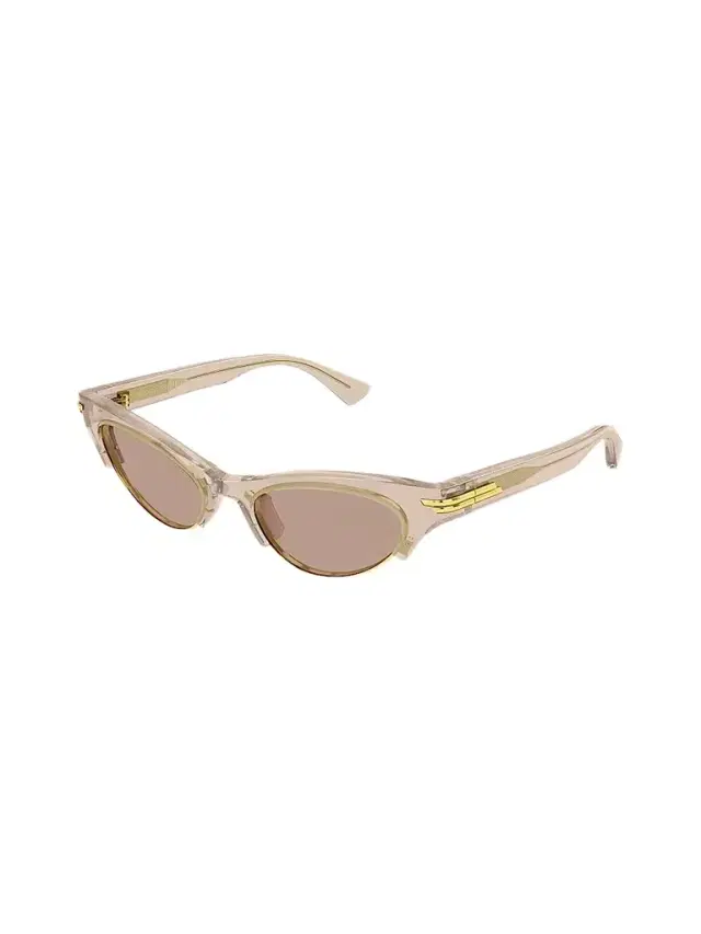 Bottega Veneta Women's Bold Ribbon 52MM Cat-Eye Sunglasses - Brown