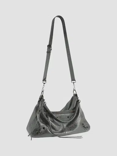 Balenciaga Men's Le City Moto Bag - Volcanic Rock | Thumbnail 2