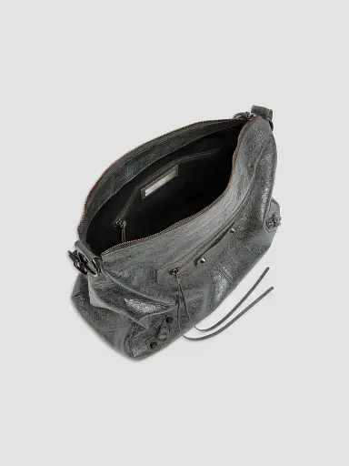 Balenciaga Men's Le City Moto Bag - Volcanic Rock | Thumbnail 4