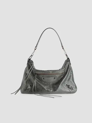Balenciaga Men's Le City Moto Bag - Volcanic Rock | Thumbnail 5