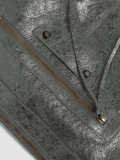 Balenciaga Men's Le City Moto Bag - Volcanic Rock | Thumbnail 6