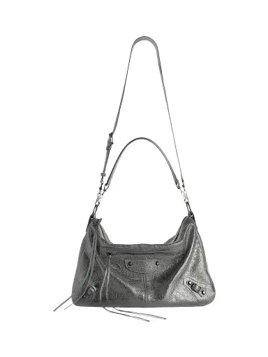 Balenciaga Men's Le City Moto Bag - Volcanic Rock | Thumbnail 1