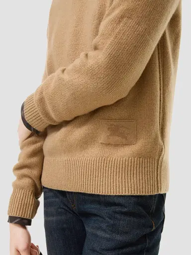 Burberry Women's Constance Cashmere Crewneck Sweater | Thumbnail 3 Burberry Women's Constance Cashmere Crewneck Sweater | Thumbnail 3