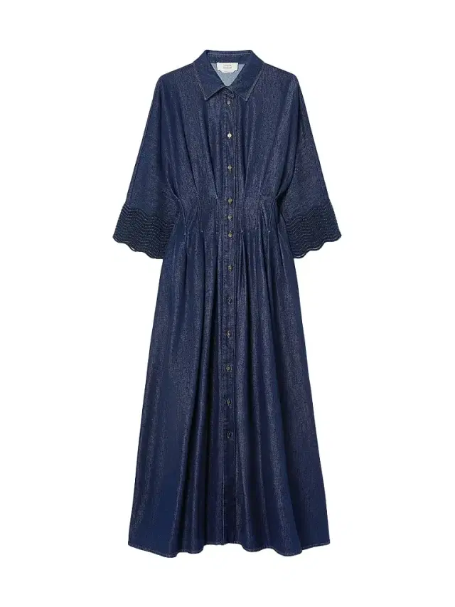 Marina Rinaldi Women's Denim Shirt Dress - Midnight Blue