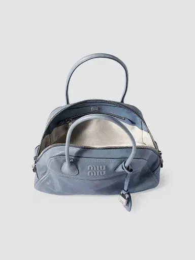 Miu Miu Women's Vivant Leather Top Handle Bag | Thumbnail 4 Miu Miu Women's Vivant Leather Top Handle Bag | Thumbnail 4