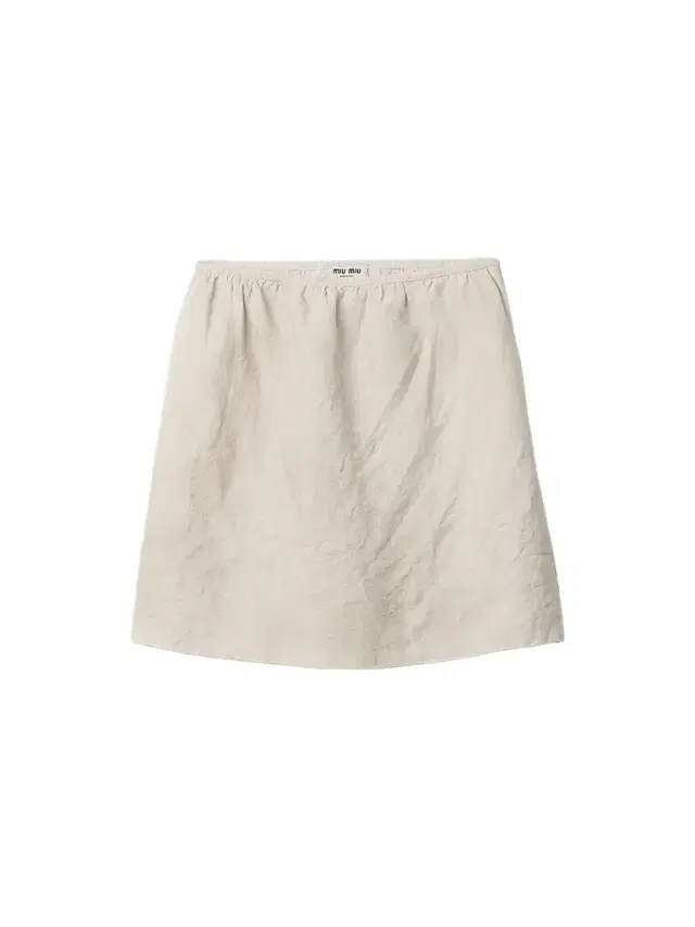 Women's Linen Skirt - Beige - Size 4