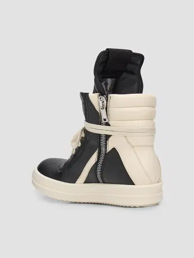 Rick Owens Women's Geobasket Leather High-Top Sneakers | Thumbnail 2