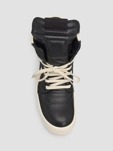 Rick Owens Women's Geobasket Leather High-Top Sneakers | Thumbnail 4