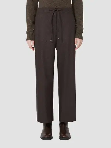 Max Mara Women's Stretch Wool Joggers Style Trousers | Thumbnail 3 Max Mara Women's Stretch Wool Joggers Style Trousers | Thumbnail 3