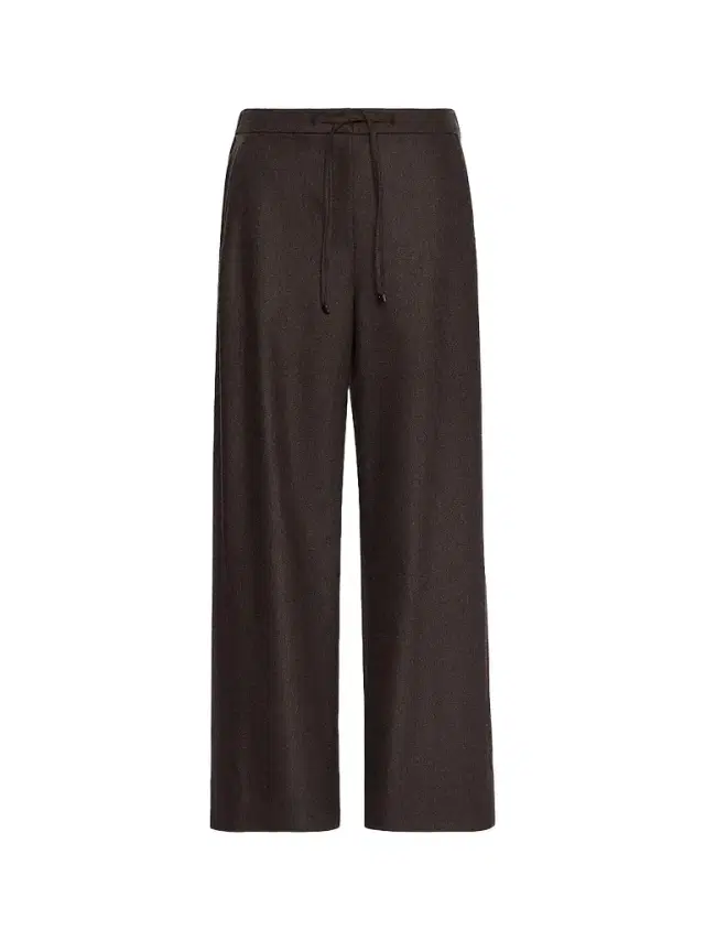 Max Mara Women's Stretch Wool Joggers Style Trousers - Brown