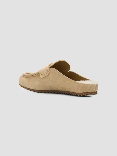 PEDRO GARCIA Women's Bilma Shearling-Lined Suede Mules | Thumbnail 4 PEDRO GARCIA Women's Bilma Shearling-Lined Suede Mules | Thumbnail 4