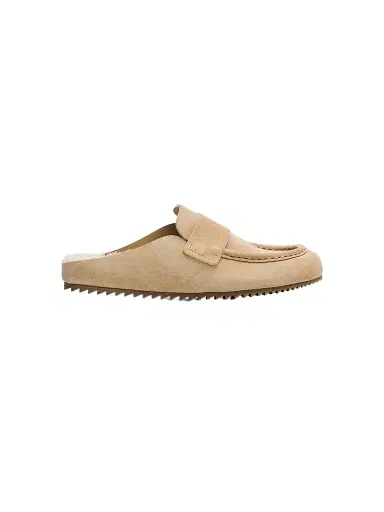 PEDRO GARCIA Women's Bilma Shearling-Lined Suede Mules | Thumbnail 1 PEDRO GARCIA Women's Bilma Shearling-Lined Suede Mules | Thumbnail 1