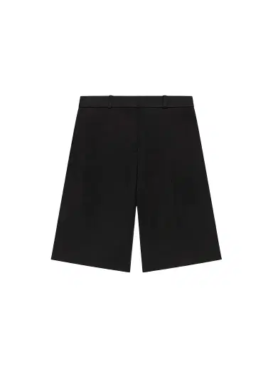 Another Tomorrow Women's Gingham Bermuda Pants - Black - Size 12 | Thumbnail 1
