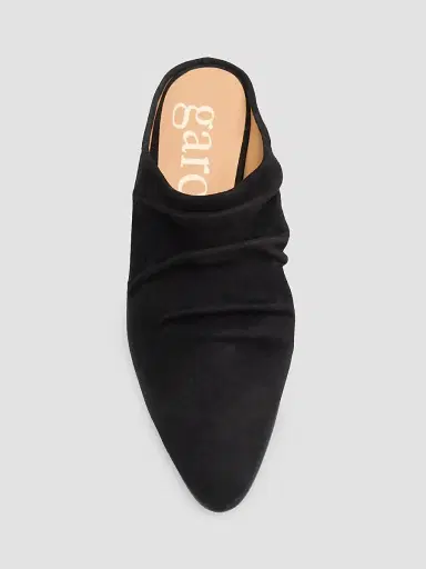 PEDRO GARCIA Women's Helenka 30MM Ruched Suede Mules | Thumbnail 6 PEDRO GARCIA Women's Helenka 30MM Ruched Suede Mules | Thumbnail 6