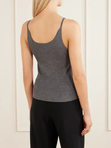 Nili Lotan Aronia lace-trimmed ribbed silk-jersey tank | Thumbnail 4 Nili Lotan Aronia lace-trimmed ribbed silk-jersey tank | Thumbnail 4