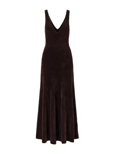 Gabriela Hearst Lady Hall plush cashmere and silk-blend maxi dress | Thumbnail 1