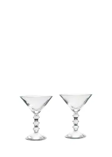 Baccarat Vega Martini Glasses, Set of Two | Thumbnail 1