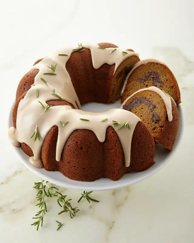PM Delights Pecan Pumpkin Streusel Coffee Cake