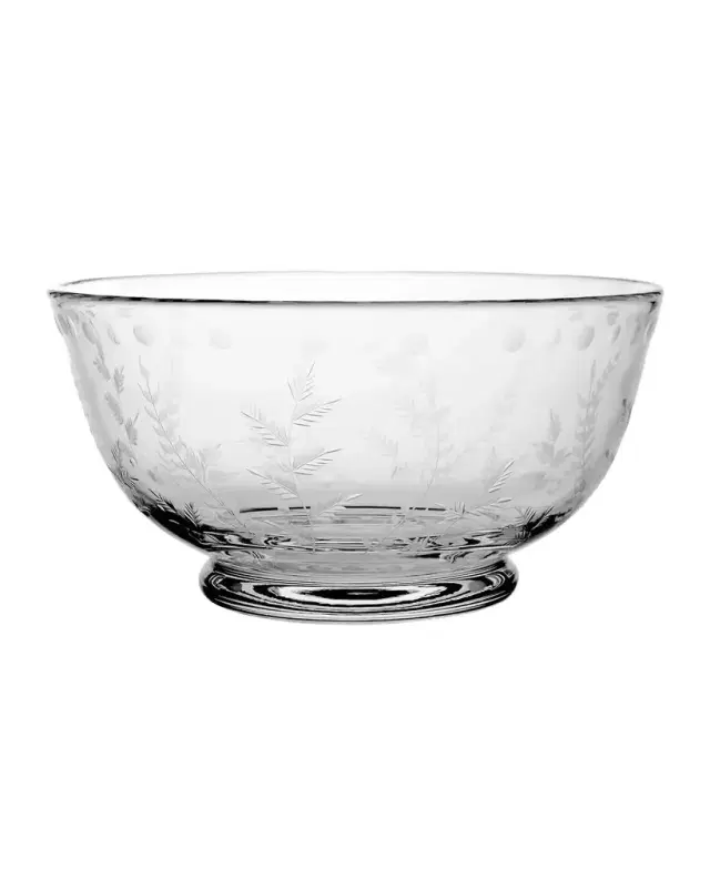 William Yeoward Crystal Fern 12" Bowl