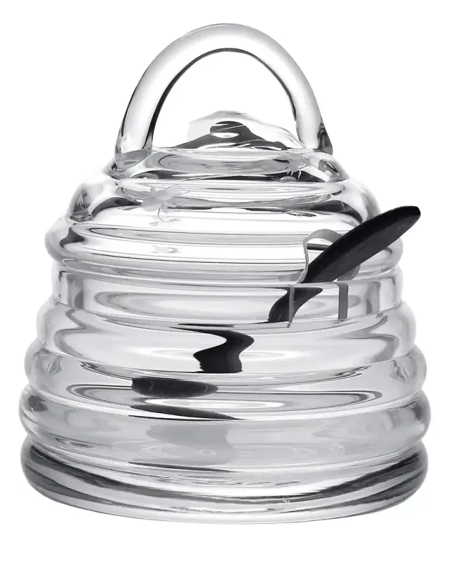 William Yeoward Crystal Honeybee Honey Jar