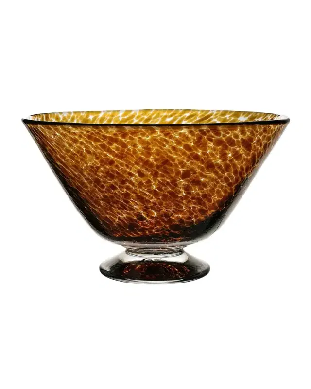 William Yeoward Crystal Vanessa Tortoise Bowl