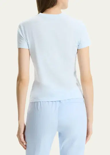 Theory Tiny Tee 2 Nebulous Organic Cotton Top | Thumbnail 11