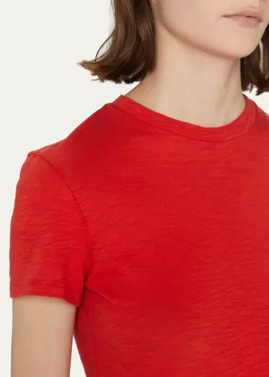 Theory Tiny Tee 2 Nebulous Organic Cotton Top | Thumbnail 16