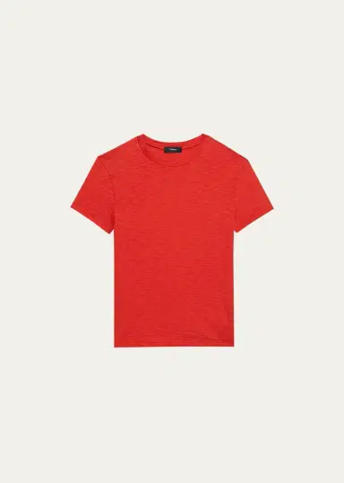 Theory Tiny Tee 2 Nebulous Organic Cotton Top | Thumbnail 17