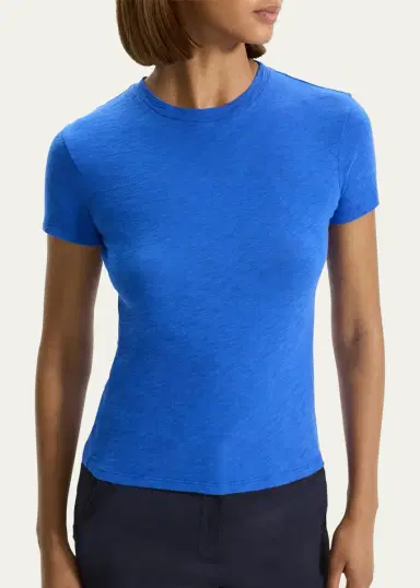 Theory Tiny Tee 2 Nebulous Organic Cotton Top | Thumbnail 9