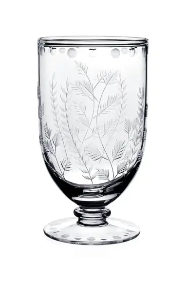 William Yeoward Crystal Fern Footed 7" Vase | Thumbnail 2