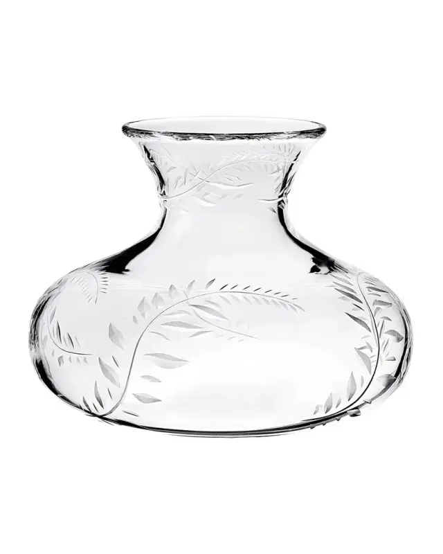 William Yeoward Crystal Jasmine Flower Center Vase