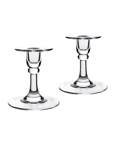 William Yeoward Crystal Classic Candlestick Holder Pair | Thumbnail 1