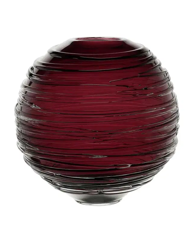 William Yeoward Crystal Miranda 9" Globe Vase