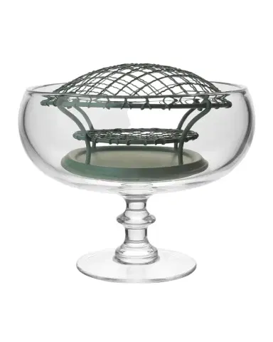 William Yeoward Crystal Classic Footed Rose Bowl & Wire | Thumbnail 1 William Yeoward Crystal Classic Footed Rose Bowl & Wire | Thumbnail 1