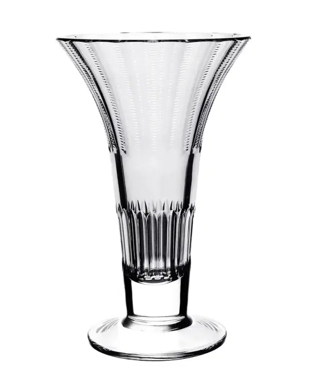 William Yeoward Crystal Karen Trumpet Vase, 11"