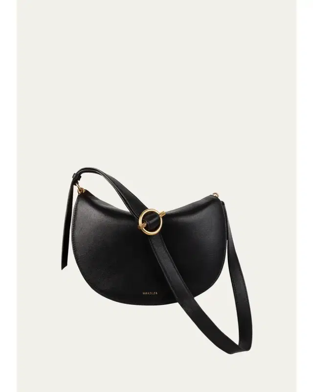 Wandler Kate Flap Leather Crossbody Bag