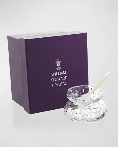 William Yeoward Crystal Caprice Caviar Server For 2 With Spoon | Thumbnail 2 William Yeoward Crystal Caprice Caviar Server For 2 With Spoon | Thumbnail 2