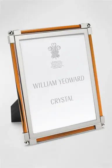 William Yeoward Crystal New Classic Amber Frame, 8 x 10 | Thumbnail 2