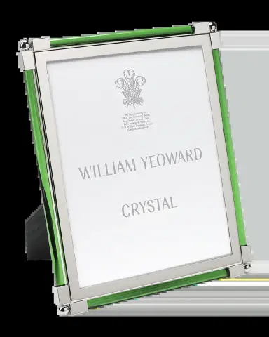 William Yeoward Crystal New Classic Green Frame, 8 x 10 | Thumbnail 2