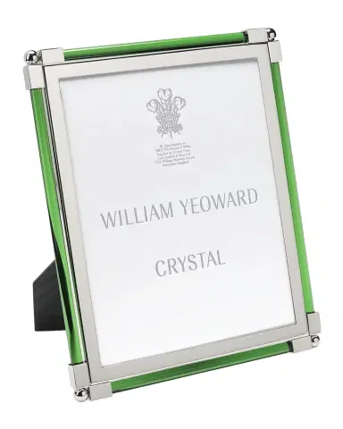 William Yeoward Crystal New Classic Green Frame, 8 x 10 | Thumbnail 1