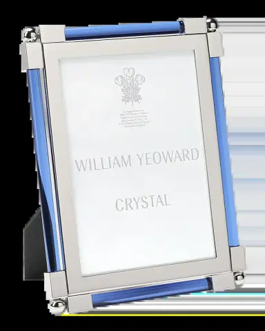 William Yeoward Crystal New Classic Blue Frame, 5 x 7 | Thumbnail 2