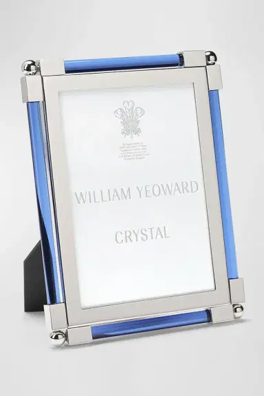 William Yeoward Crystal New Classic Blue Frame, 5 x 7 | Thumbnail 3