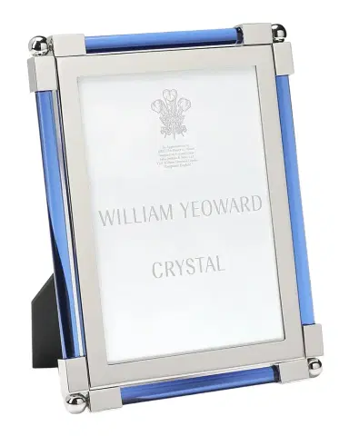 William Yeoward Crystal New Classic Blue Frame, 5 x 7 | Thumbnail 1