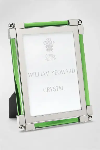 William Yeoward Crystal New Classic Green Frame, 5 x 7 | Thumbnail 2