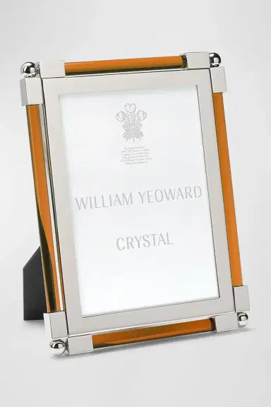 William Yeoward Crystal New Classic Amber Frame, 5 x 7 | Thumbnail 3
