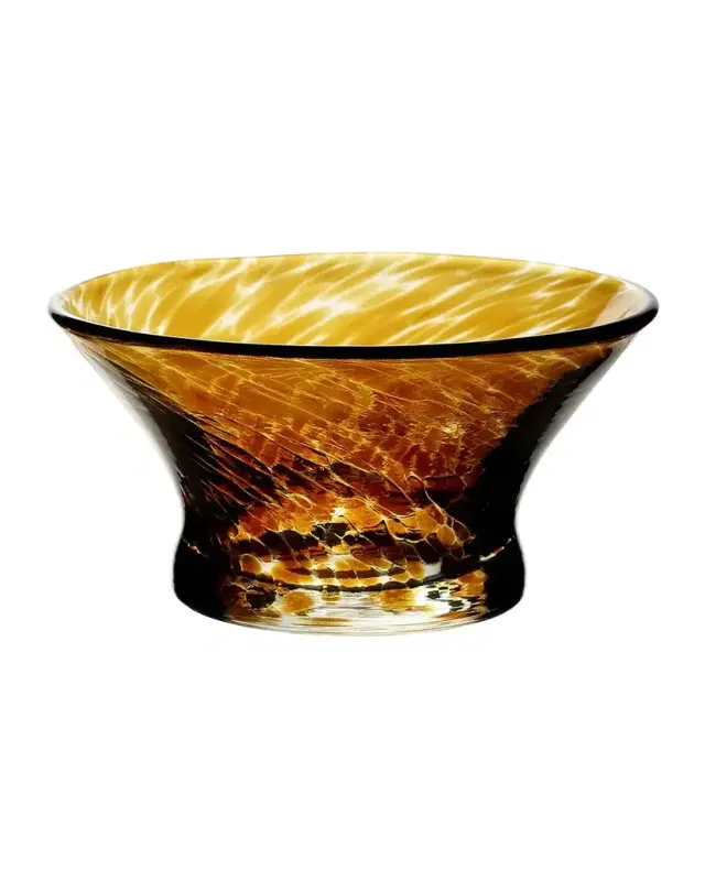 William Yeoward Crystal Vanessa Tortoise Nut Bowl